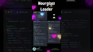 *Source Code * CSS Hourglass Loader | Hourglass Loader made using HTML and CSS
