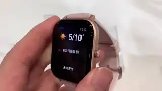 Amazfit GTS smartwatch Hands-On