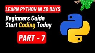 Master Python Data Structures, Dictionaries, File Handling & Databases | Full Tutorial