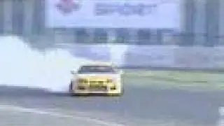 Toyota Supra drifting