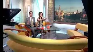 Муромцева и Петров зажигают во время рекламы