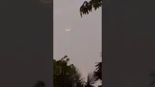 Chand Nazar Aa Gaya India me Ramadan Eid 🌙 ka 2024 #eidkachand #ramadaneidchand