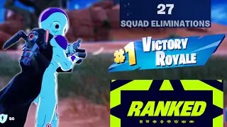 27 Squad Eliminations! Going Pro In Fortnite Ranked Zero Build