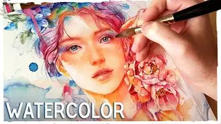 【Watercolor Painting】Colorful Thoughts