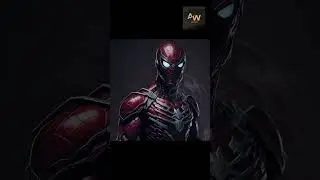 Spider man with robotic armour 