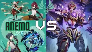 Anemo Only vs Everlasting Lord Of Arcane Wisdom (19 seconds)