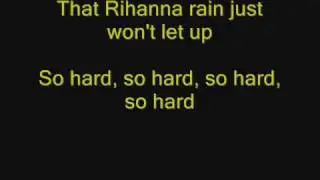 Instrumental with lyrics Hard by Rihanna