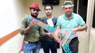 3D pen: Making Eiffel Tower 3.5 feet Tall