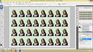 How to Make Stamp Size Photos Easily in Photoshop
