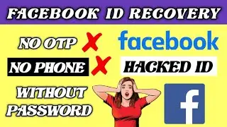 How to Recover Facebook Account in 2025 ! Tricker Amit Facebook Recovery |  Working Methods !