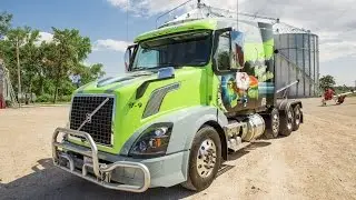 Volvo Trucks - A custom Volvo VNL named Turbo Turtle - 