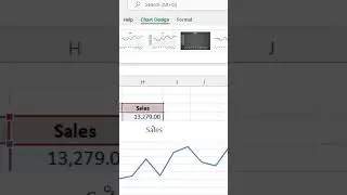 Smooth Line Chart in Excel