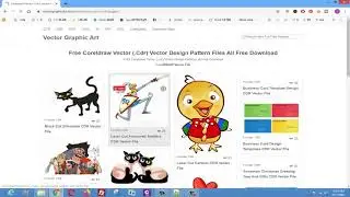 How to Free download DXF, CDR, PDF, BMP, DWG & STL Vector files From vectorgraphicart com