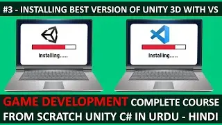 Installing Unity With Visual Studio Community 2019 #3 | Game Development Complete Course Unity C#