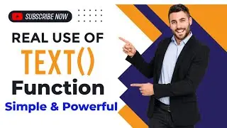 3 Genius Ways to Optimize Your Excel TEXT Function!