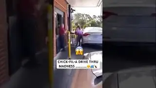CHICK-FIL-A DRIVE THRU MADNESS🥴🚙🍗