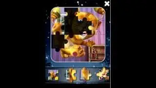 Говорящий кот Рыжик! ИИИ ээ ээх! Talking ginger! Игра для детей! Пазл 11