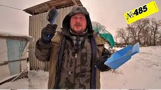 Вздутие у коровы. Как спасти. Содержания быков зимой на улице. Омск Москаленки.