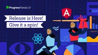 The newest components in Angular and KendoReact  | Kendo UI R2 2021 Demo