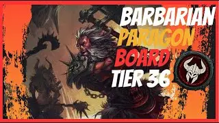 Diablo 4 Paragon Board Double swing! #barbarian #diablo4 #doubleswing