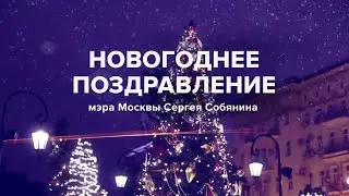 Новогоднее поздравление мэра Москвы Сергея Собянина