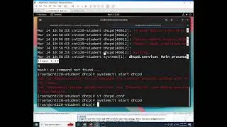 Alma 9 DHCP server config
