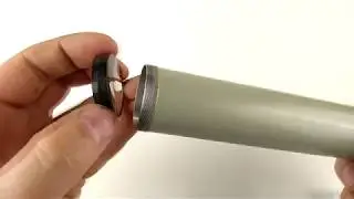Ремонт подзорной трубы  ( чистим переднюю линзу изнутри ) / spyglass repair