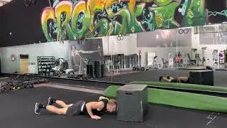 Burpee Box jump overs