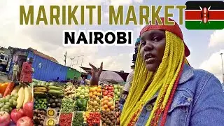 How I Make Coconut Milk At Home + Visiting Marikiti Market In Nairobi