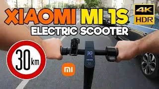 Xiaomi Mi 1S Electric Scooter - Istanbul Kartal Ride (Environment Sound Only) 4K