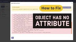 How To Fix Type Object Has No Attribute Error in Odoo