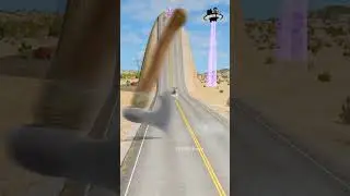 Skibidi Toilets, Freddy & Smiling Critters Crossing Spinning Axe Trap Hill Crush – BeamNG.drive