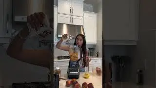 Şeftalili dondurma🍑🍦 Videoyu kaydedin tarif açıklamada🧡