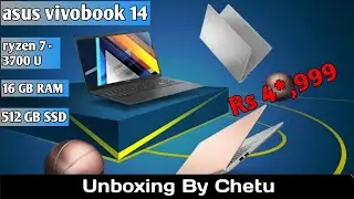 ASUS VIVOBOOK 14 LAPTOP UNBOXING|| BEST budget laptop
ryzen 7
