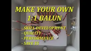 How To Make Your Own 1:1 Balun Transformer