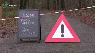 Hoog water in de Vecht