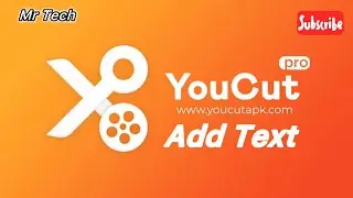 How to Add Text in YouCut | Add Text in Picture