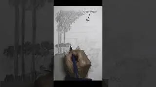 洛北の風景を生きた線で描く鉛筆風景スケッチ  描き方   Masato Watanabe 