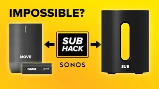 Can you connect a Sonos Sub to a Move or Roam?