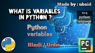 v#4|| what is variables in python detail discussion for beginners|| HINDI / URDU