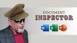 Protect sensitive information - Document Inspector - Microsoft Office 2023