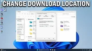 How To Change Default Download Location in Windows 11 (2024) - Easy Fix