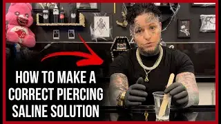 How to Make a Correct Piercing Saline Solution | Piercing Aftercare