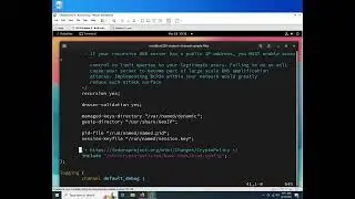 Alam 9 Configure a named DNS server