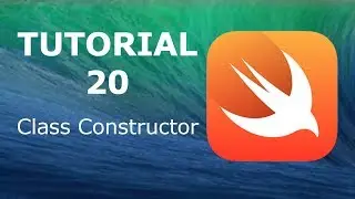 Swift Programming Tutorial 20 - Class Constructor