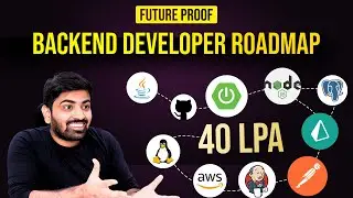 Land Your First Job As A Backend Developer Using This Backend Development Roadmap 🔥