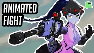 Widowmaker UNLEASHED (Overwatch Fight Animation)
