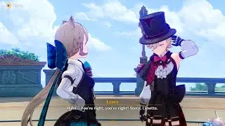 Every Lyney and Lynette sibling moments | Genshin Impact