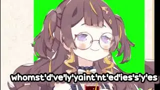 whomst'd've'ly'yaint'nt'ed'ies's'y'es