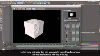 Vertex Map Animator Cinema 4D plugin (EN)